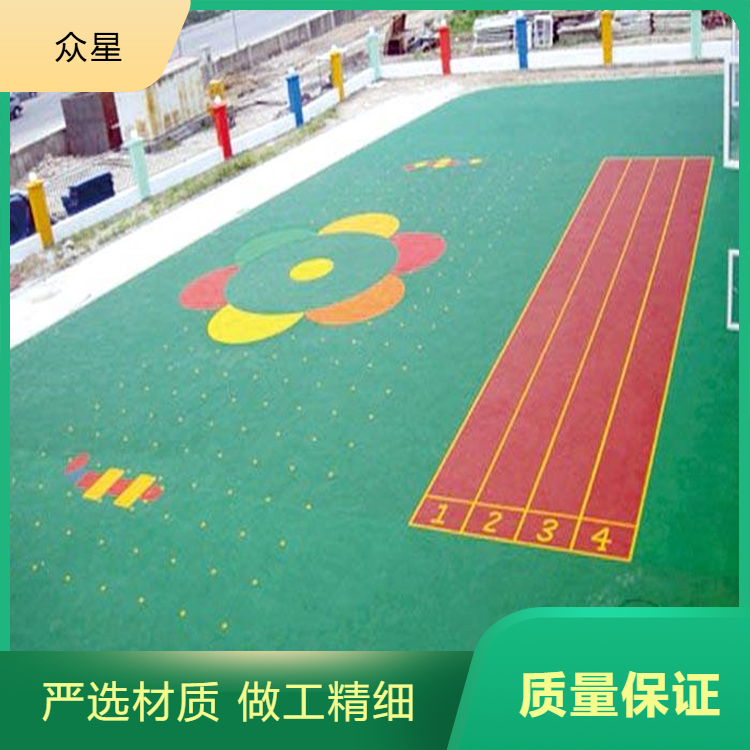 成都市学校塑胶跑道塑胶地坪 - 厂家